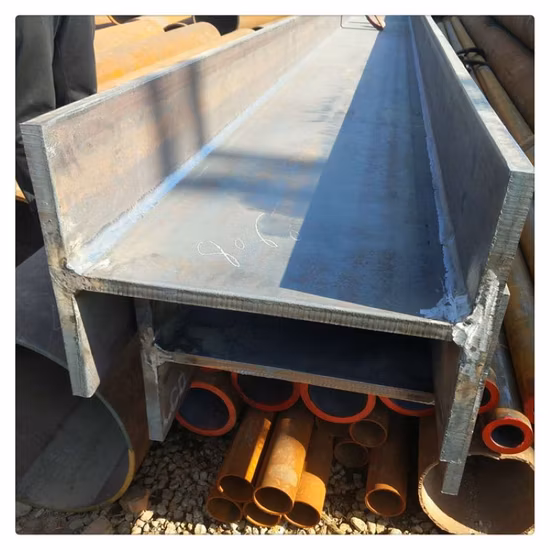 Acciaio strutturale con sezione ad H in acciaio ASTM A36 A50 A572 A992 Standard En S275jr S355jr per il supporto di tetti in acciaio con travi ad H laminato a caldo Hea100 Hea200
