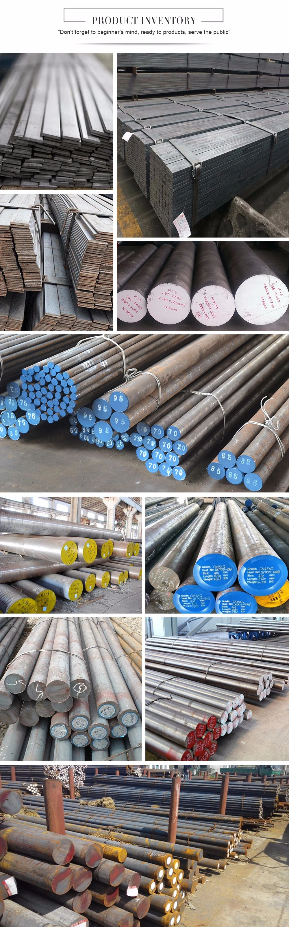 China Supplier AISI 1045 Steel Bar Round Bar St52 Steel Bar Price