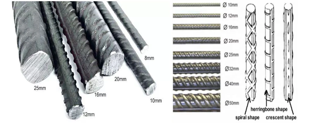 12mm 16mm 22mm Steel Rebar, Deformed Steel Bar, Iron Rods for Construction/Concrete Material Factory Outlet 6m 9m 10m 12m Hot Rolled Gr40 Iron Rod Steel Rebar